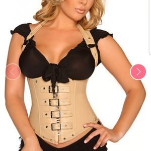 tan corset